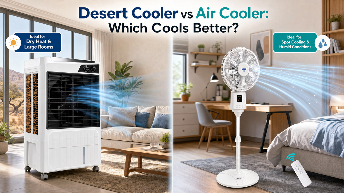 Desert Cooler vs Air Cooler: Which One Cools Better in Different Indian Weather Conditions?