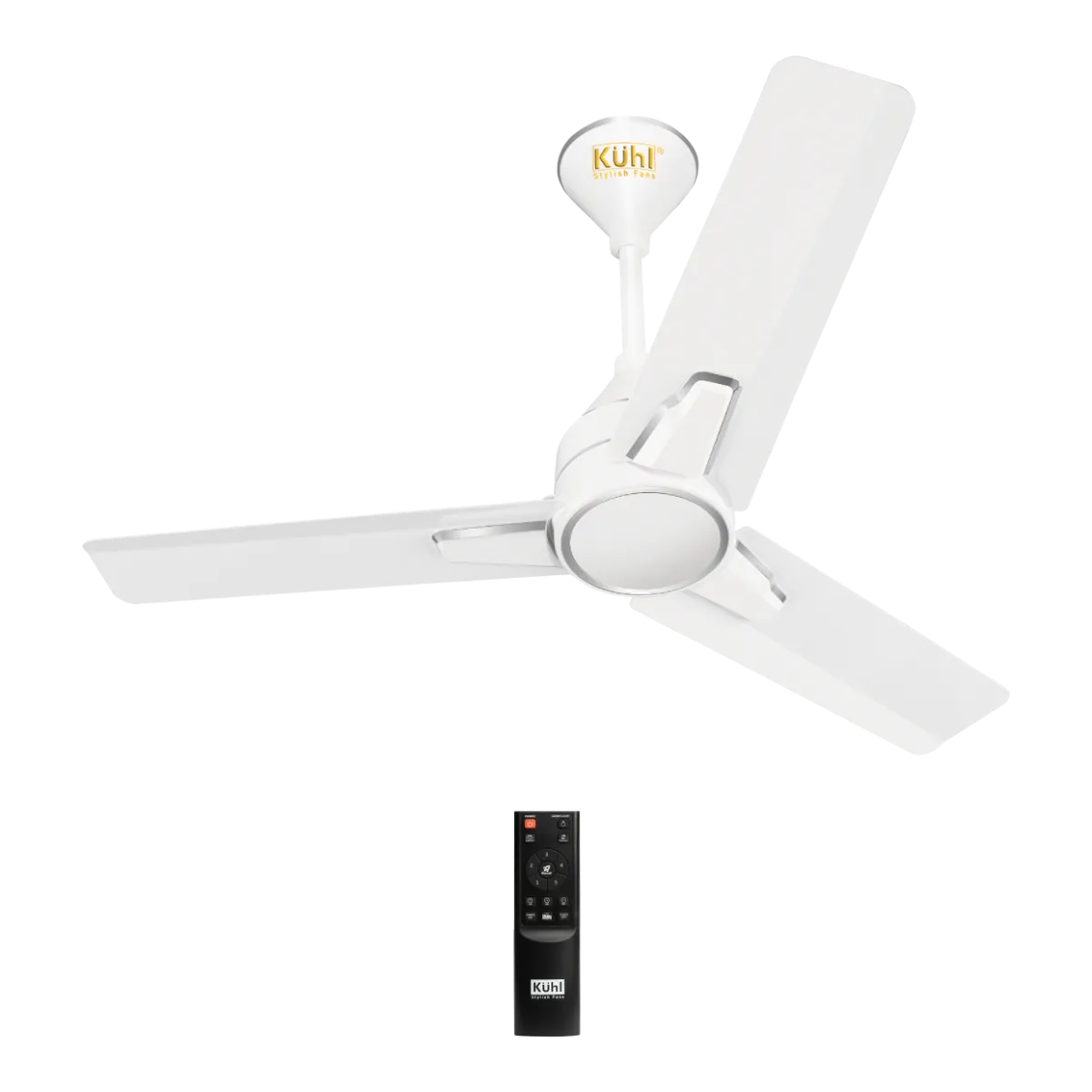 Kühl Arctis A1 BLDC 65% Power Saving BLDC Ceiling Fan With Remote | BEE 5 Star Rated & ISI Marked | High Air Flow | 5 Year Warranty on Motor