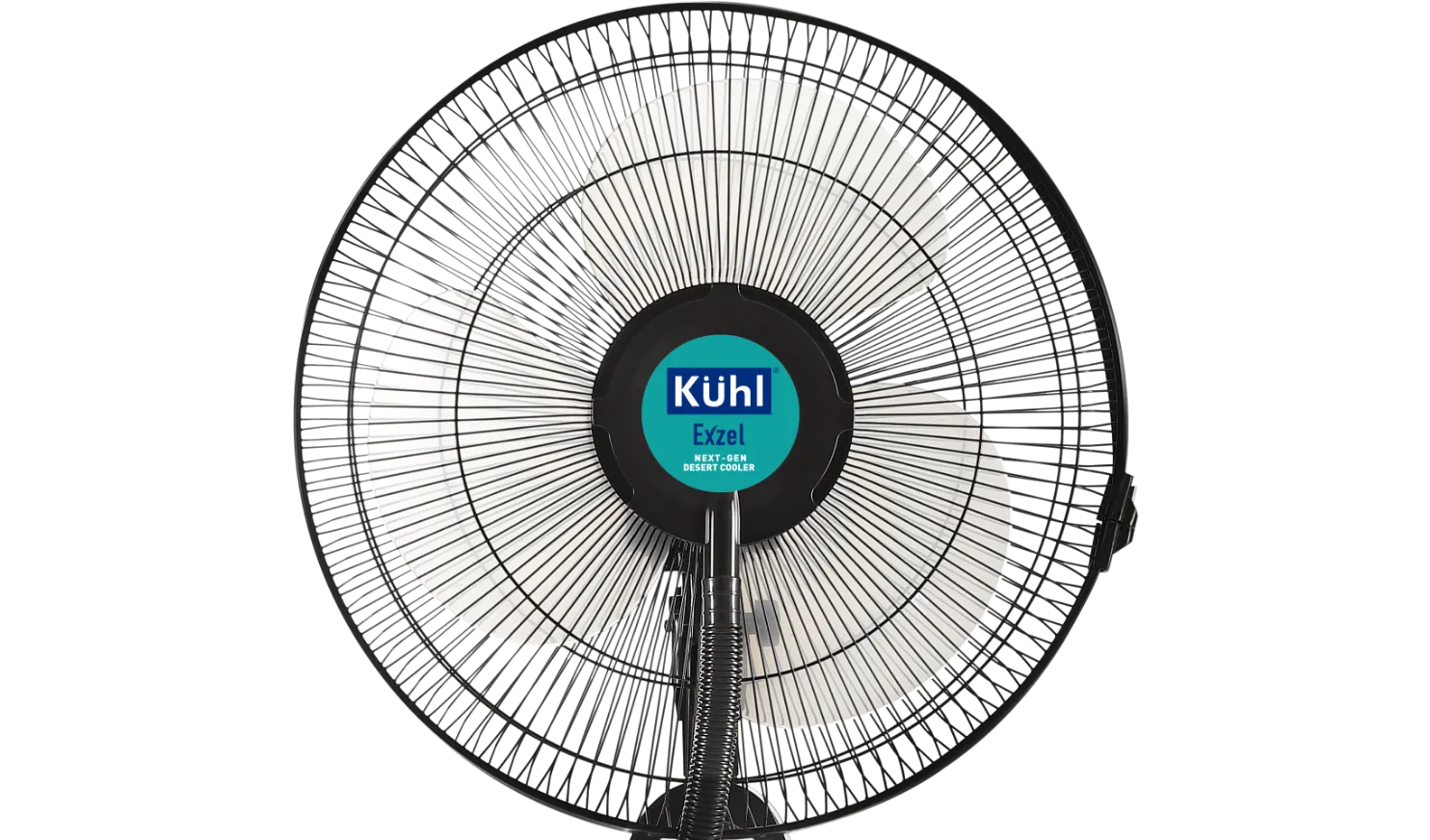KUHL Exzel H2 400RPM Next Gen Desert Cooler Pedestal with Mist & Humidifier | 3 Blades | Remote & Touch Panel | High Airflow & Low Noise | 8 Hr Water Tank | Free Installation | 5 Year Warranty