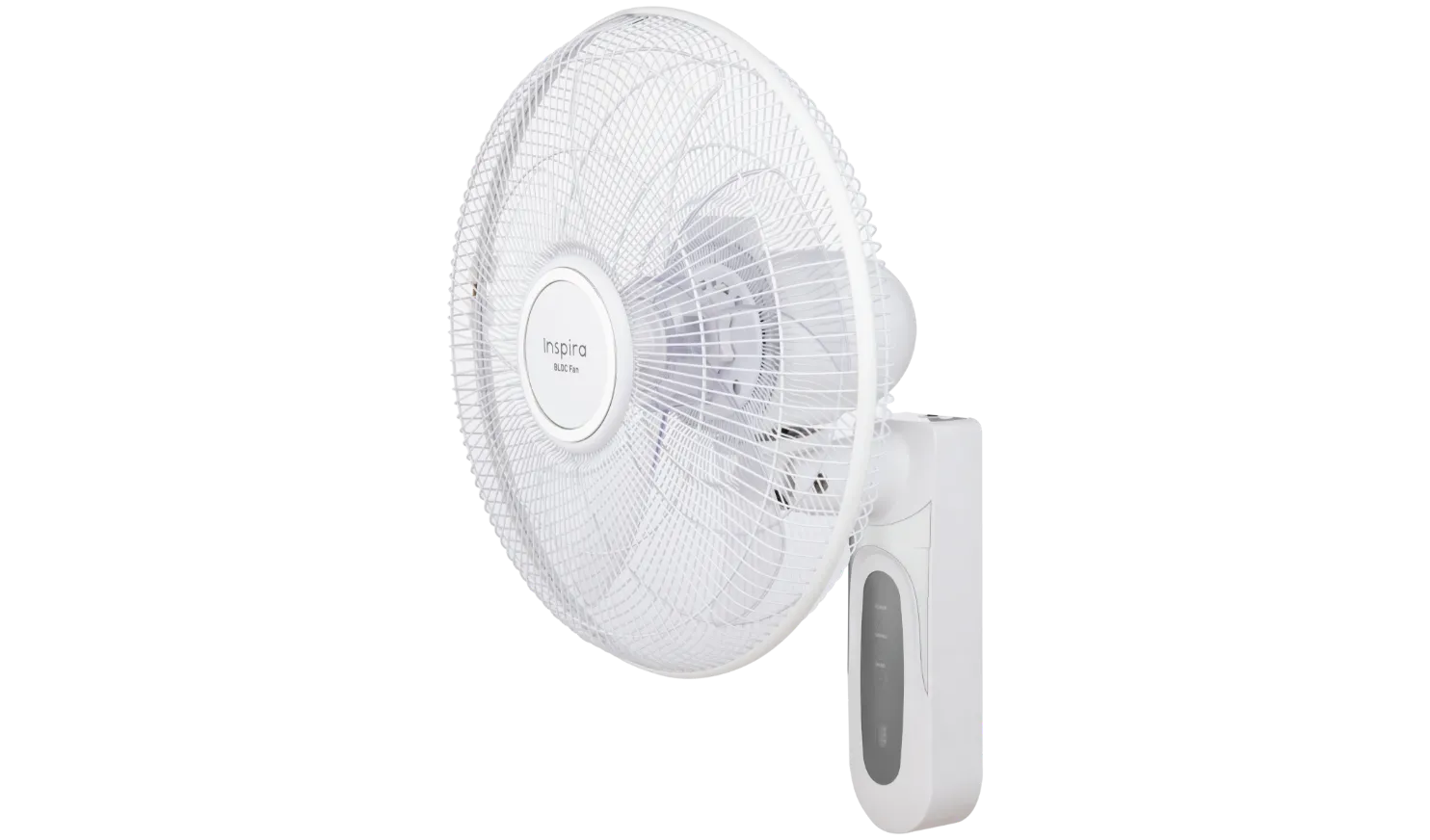 KUHL Inspira W1 400mm 1200 RPM BLDC Wall Fan Remote Operated Touch Screen Digital Display