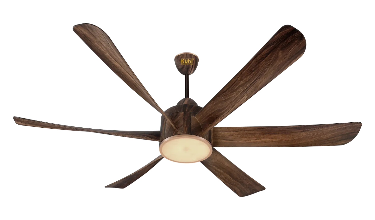 KUHL Platin D6 1200/1500mm Stylish Power Saving BLDC Ceiling Fan with Remote | 38W | 5 Star | Low Noise | Mobile & Alexa Operated | Free Installation | 5 Year Warranty |